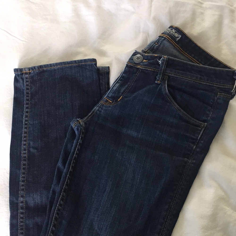 Hudson straight leg jeans